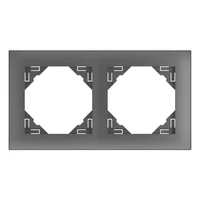 EFAPEL 90920_TIS AQUARELLA Kettes keret, szürke