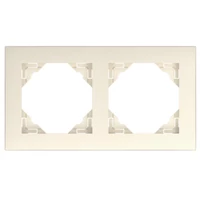 EFAPEL 90920_TMF BASE Kettes keret, elefántcsont