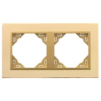 EFAPEL 90920_TOU METALLO Kettes keret, arany/arany