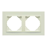 EFAPEL 90920_TPP ANIMATO Kettes keret, gyöngyház