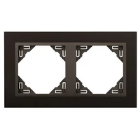 EFAPEL 90920_TPS ANIMATO Kettes keret, fekete-szürke