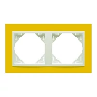 EFAPEL 90920_TRG ANIMATO Kettes keret, sárga