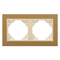 EFAPEL 90920_TUG ANIMATO Kettes keret, arany/jég