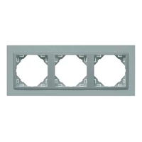 EFAPEL 90930_TAA ANIMATO Hármas keret, alumínium