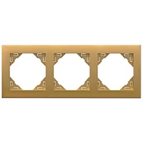 EFAPEL 90930_TDU AQUARELLA Hármas keret, arany