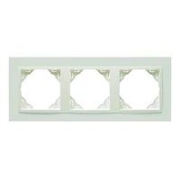 EFAPEL 90930_TEE ANIMATO Hármas keret, jég