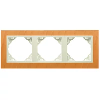 EFAPEL 90930_TFP ARBORE Hármas keret, bükk/gyöngyház