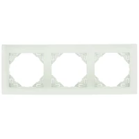 EFAPEL 90930_TGE AQUARELLA Hármas keret, jég