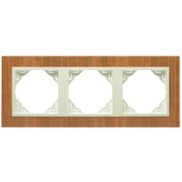 EFAPEL 90930_TJP ARBORE Hármas keret, cseresznye/gyöngyház