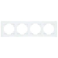 EFAPEL 90940_TBR BASE Négyes keret, fehér