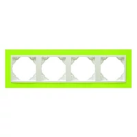 EFAPEL 90940_TDG ANIMATO Négyes keret, zöld
