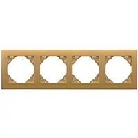 EFAPEL 90940_TDU AQUARELLA Négyes keret, arany