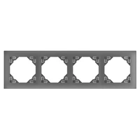 EFAPEL 90940_TIS AQUARELLA Négyes keret, szürke