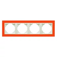 EFAPEL 90940_TJG ANIMATO Négyes keret, narancs