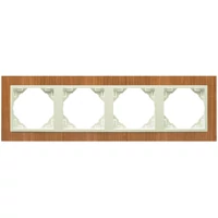 EFAPEL 90940_TJP ARBORE Négyes keret, cseresznye/gyöngyház