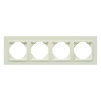 EFAPEL 90940_TMM ANIMATO Négyes keret, elefántcsont