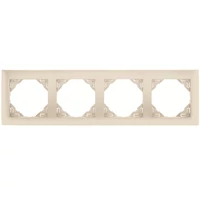 EFAPEL 90940_TPE AQUARELLA Négyes keret, gyöngyház