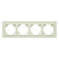 EFAPEL 90940_TPP ANIMATO Négyes keret, gyöngyház