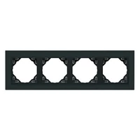 EFAPEL 90940_TSS ANIMATO Négyes keret, szürke