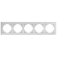 EFAPEL 90950_TAL AQUARELLA Ötös keret, alumínium