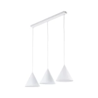 ELMARK 10011TK LIGHTING CONO 10011 függeszték 3XE27 fehérCONO