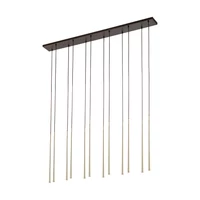 ELMARK 10119TK LIGHTING PENDANT PIANO 10119 12XG9 FEKETE/ARANYPIANO