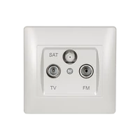 ELMARK 11681 RÍM TV+FM+SAT ALJZAT FEHÉR METÁL