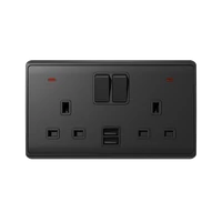 ELMARK 190889/A LONDON 2P KETTŐS ALJZAT 2P KAPCSOLÓ NEON+USB AN