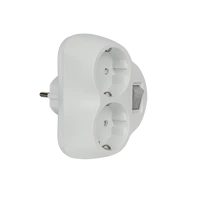 ELMARK 192211 ADAPTER DUPLA FEHÉR KULCSSAL