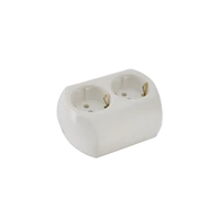 ELMARK  192217 DUPLA ELOSZTÓ M FEHÉR