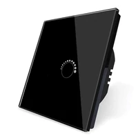 ELMARK 195013/BL TOUCH RF433 EU 1 RÉSZES, 1 ÚTMUTATÓS, SZABÁLYOZHATÓ KAPCSOLÓ, FEKETE