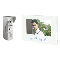 ELMARK 195076 KAPUTELEFON KAMERÁVAL IRÁNYÍTÓSZÁM IP44 ÜZEMI FESZÜLTSÉG 12VDC