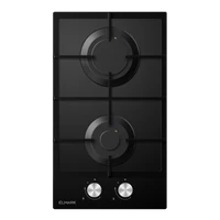 ELMARK 300070ELMARK EL-30GB095 ÜVEG GÁZ FŐZŐLAP 30CMEL-30GB095