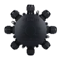 ELMARK 31080 ELMARK CSATLAKOZÓDOBOZ 8 BEJÁRATOS 450VAC 24A, IP68