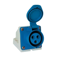 ELMARK 37113FALI IPARI DUGALJ HT-113 16A IP44 1P+N+E 230HT|rögzített