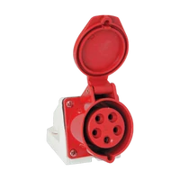 ELMARK 37115FALI IPARI DUGALJ HT-115 16A IP44 3P+N+E 400VHT|rögzített