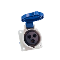 ELMARK 37413SÜLLYESZTETT IPARI DUGALJ HT-413 16A IP44 1P+N+E 230HT|süllyesztett szereléshez