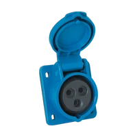 ELMARK 37423SÜLLYESZTETT IPARI DUGALJ HT-423 32A IP44 1P+N+E 230HT|süllyesztett szereléshez