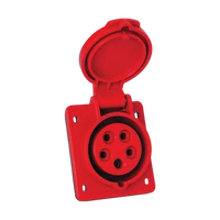 ELMARK 37425SÜLLYESZTETT IPARI DUGALJ HT-425 32A IP44 3P+N+E 400VHT|süllyesztett szereléshez