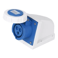 ELMARK 37631SZERELHETŐ IPARI DUGALJ HTN-1231 32A IP67 1P+N+E 230HTN|rögzített