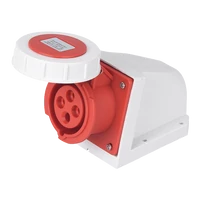 ELMARK 37741SZERELHETŐ IPARI DUGALJ HTN-1141 16A IP67 3P+E 400VHTN|rögzített