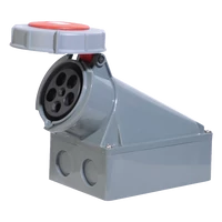 ELMARK 37852SZERELHETŐ IPARI DUGALJ HTN-1351 63A IP67 3P+N+E 400VHTN|rögzített