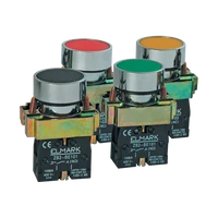 ELMARK  401043 NYOMÓGOMB EL2-BP 42 NC PIROS IP65 EL2-BP