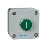 ELMARK  401132 TOKOZOTT NYOMÓGOMB BP102 1NO IP65 ZÖLDEL1-B