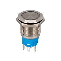 ELMARK  401547 BEÉPÍTHETŐ NYOMÓGOMB INDIKÁTORRAL EL-2211DZR 1NO+1NC IP65 PIROS EL-22