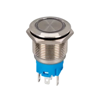 ELMARK  401548 BEÉPÍTHETŐ NYOMÓGOMB INDIKÁTORRAL EL-2211DZG 1NO+1NC IP65 ZÖLD EL-22