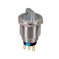 ELMARK  401550Kétállású kapcsoló reteszeléssel EL-22X2 1NO+1NC IP65 pirosEL-22