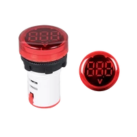 ELMARK 401553 DIGITÁLIS FESZÜLTSÉGMÉRŐ MŰSZER EL-ED16R AC 12-500V D22mm FURATBA KÖR