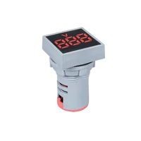 ELMARK 401556 DIGITÁLIS FESZÜLTSÉGMÉRŐ MŰSZER EL-ED16S AC 12-500V D22mm FURATBA NÉGYZET