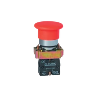 ELMARK  401642 GOMBAFEJES NYOMÓGOMB TÍPUS BC 42 1NC PIROS EL2-BC